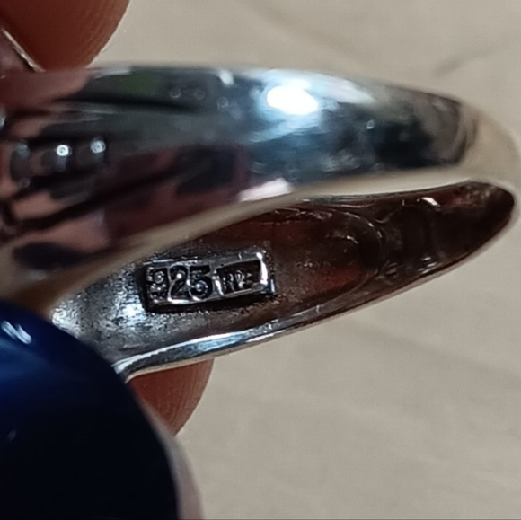 925 NF Signed Silver Sun Ring - Picture 13 of 13